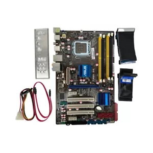 Asus P5Q SE RETRO Motherboard LGA 775 w/ I/O Shield + Accessories - Picture 1 of 16