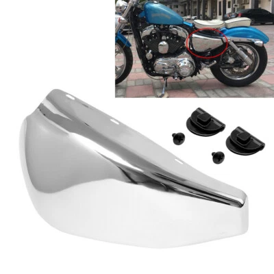 Chrome Left Side Battery Cover Fit for Harley Sportster 1200 Iron 883 2004-2013 - Image 1 of 4