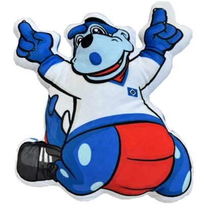 HSV Kissen Hermann Torjubel Nickikissen Kuschelkissen Maskottchen HSV Fanartikel