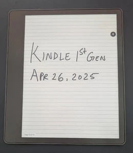 Amazon Kindle Scribe 1st Gen. 16GB, Wi-Fi, 10.2" 300ppi - (with Premium Pen) - Picture 1 of 8