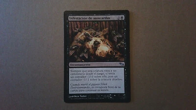 MTG Non-English Singles - Blowfly Inestation - Spanish, Shadowmoor, Uncommon - Image 1 of 2