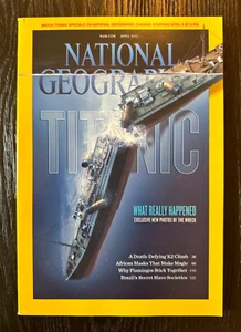National Geographic TITANIC April 2012 What Really Happened K2 Flamingos Brazil - Imagen 1 de 7