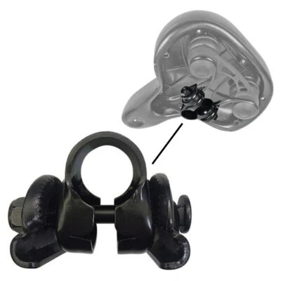 AUTOSCHEICH Fahrradsattel Halterung Sattel Klemme Stütze Rohr Kloben Sattelhalter Adapter