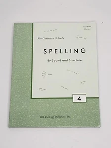 Spelling by Sound and Structure 4 : Teacher's Manual - Rod  & Staff Publishers - Picture 1 of 6