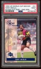 1994 Upper Deck World Cup - TONY MEOLA #S1 - Stand Out Performer Insert - PSA 9