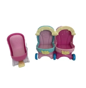 Disney Junior T.O.T.S. Tots Pink Carriage & Stroller Baby Just Play Replacement - Picture 1 of 6
