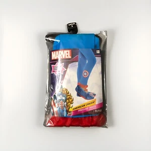 Marvel Girls American Dream Footless Tights Child Size Small Up To 55 Lbs - Picture 1 of 5
