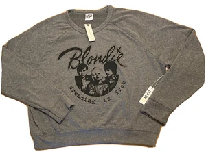 BLONDIE Dreaming Is Free NEW Sweater Medium Letluv NWT M Sweatshirt Group Band - Picture 1 of 8