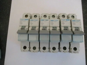 HAGER NCN RANGO C6 C10 C16 C20 C32 C40 C50 C63 POLO ÚNICO 10KA MCB'S. - Imagen 1 de 2