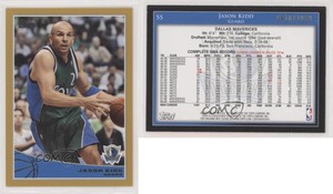 2009-10 Topps Gold /2009 Jason Kidd #55 HOF