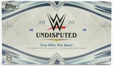 2020 Topps WWE Undisputed Sealed Hobby Box 8 Autogramme & 2 Relics
