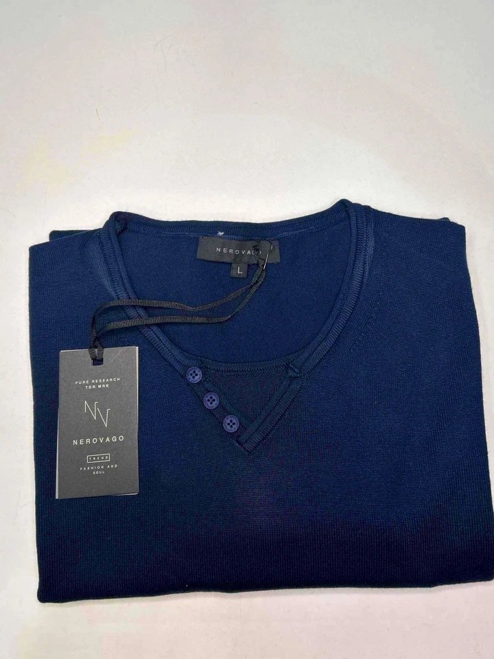 Maglieria NEROVAGO MAG 710038 NEROVAGO Uomo Manica Lunga girocollo - Immagine 1 di 1