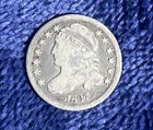 1837 Dime 10c Liberty Coin Capped Bust United States Of America