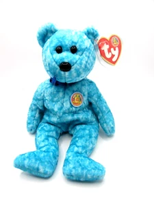 TY BEANIE BABY BEAR SPARKLES - BOTM ENERO 2003 - COMO NUEVO - RETIRADO CON ETIQUETAS - Imagen 1 de 3