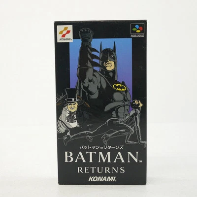 BATMAN RETURNS Nintendo Super Famicom Japan Import Free shipping FedEx DHL - Image 1 of 4