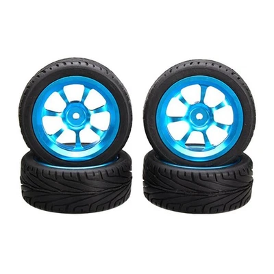 4 Stück Aluminiumrad Gummireifen Für WLtoys A949 A959 A969 A979 K929 RC Cars - Bild 1 von 4