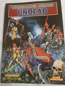 Warhammer Fantasy Armies Undead Army Book 1994 vintage very good condition - Picture 1 of 1