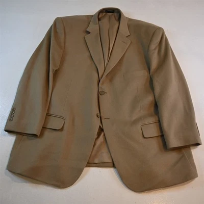 Sinio 50S Wool Silk Cashmere Flannel Mens Blazer Suit Jacket Sport Coat - Image 1 of 4