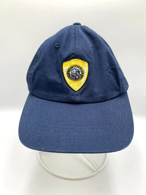 Gorra Brewster Police ajustable con tirantes azul Foto 1 de 4