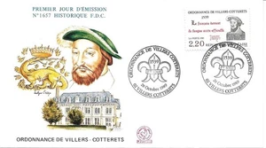FRANCE 1989 FDC ORDONNANCE DE VILLERS COTTERETS YT 2609 - Picture 1 of 1