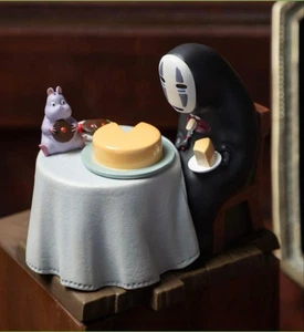 Studio Ghibli Spirited Away Trinket Box Tea Time Interior Kaonashi Ornament - Picture 1 of 12