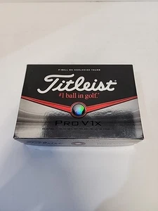 Titleist Pro V1x Golf Balls 4-3 packs #s 1 2 3 4 (Total 12 Balls) Custom Balls - Picture 1 of 10
