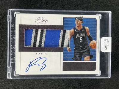 2022-23 Panini One And One Paolo Banchero Jumbo Jerseys Patch Auto RC RPA /15 - Image 1 of 3