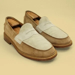 Mocasines Blackstock & Weber x Kith color tostado de gamuza desajustada Ellis Penny 10,5 - Imagen 1 de 9