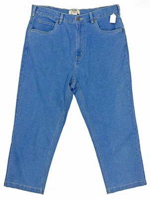 Haband Duke Stretch Authentic Relax Fit Light Wash Denim Pant Jeans Men's 34/26 - Image 1 of 3