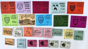 23 x Jersey CI Postage Stamp Booklets £sd and Decimal all complete Job Lot - Picture 1 of 16