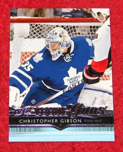 CHRISTOPHER GIBSON TORONTO MAPLE LEAFS 2014-15 UPPER DECK YG RC #483 (H-2823) - Picture 1 of 1