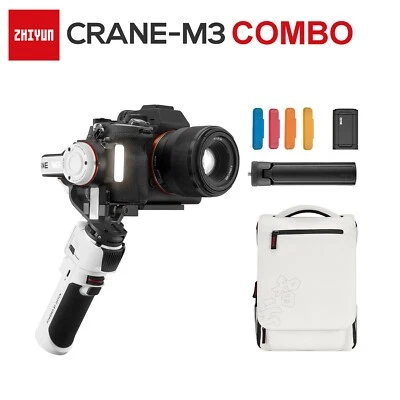 ZHIYUN Crane M3 Combo Handheld 3-Axis Gimbal Stabilizer for Mirrorless Camera AU - Image 1 of 4