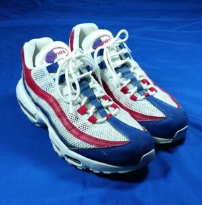 Nike Air Max 95 USA Shoes Red White Blue CJ9926-100 Men's Size 10