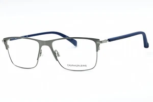 CALVIN KLEIN JEANS CKJ21400-008-54 Eyeglasses Size 54mm 16mm 0mm gunmetal Men - Picture 1 of 5