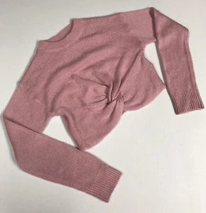 Divided H&M Girls Pink Sweater Size XS Back To School Fall Wear 100% Acrylic - Picture 1 of 7