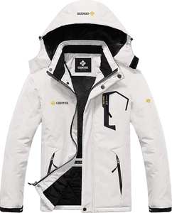 Men'S Mountain Waterproof Ski Snow Jacket Winter Windproof Rain Jacket - Picture 1 of 12