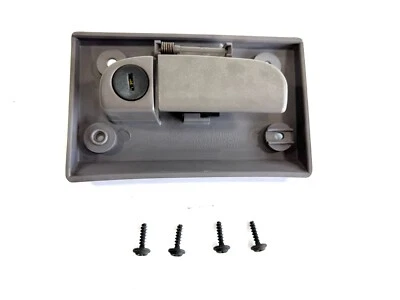 Jeep TJ Wrangler Light Gray Glove Box Latch No Key 1997-2002 - Imagem 1 de 2
