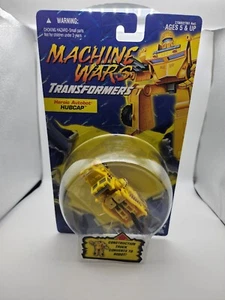 Transformers MACHINE WARS HUBCAP Heroic Autobot NEW Sealed on Card 1996 Hasbro - Picture 1 of 7
