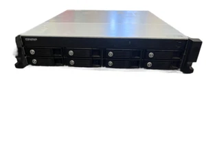 QNAP TS-869U-RP 8-Bay NAS – Rackmount, Dual Power Supply, With Rails – Used, Gre - Picture 1 of 4