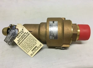 New! Kunkle Valve  1-1/4"  45psi   Model 6186GF02-KM  Safety Valve  (#20338) - Picture 1 of 7