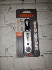 NEW Lewis N. Clark Safebox Travel Security Alarm With Built-in Flashlight