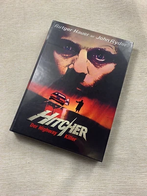 THE HITCHER BLU-RAY DIGIBOOK DER HIGHWAY KILLER EDICIÓN MEDIABOOK SIN CORTAR, SELLADO Foto 1 de 4