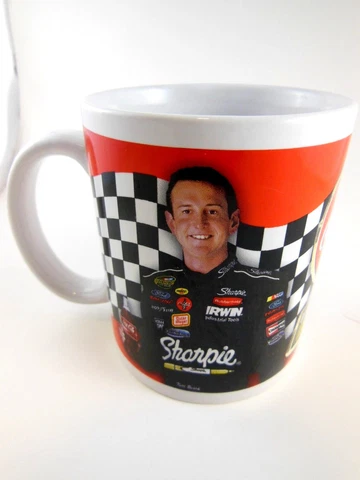 Kurt Busch # 97 Coca Cola Coke Official Racing Team Nascar Souvenir Mug Cover