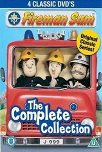 Fireman Sam The Complete Collection Series 1-4 Box Set 4 DVD Discs Boxset - Picture 1 of 1