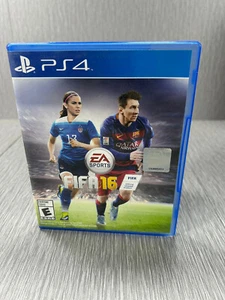 FIFA 16 PS4 - EA Sports Soccer Game - Tested & Working - Includes Original Case - Picture 1 of 3