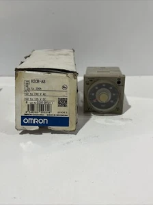 Omron H3CR-A8E Solid State Timer 100-240VAC 50-60Hz 100-125VDC NOS - Picture 1 of 4