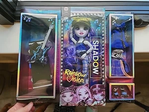 🌟Rainbow High Fashion Doll🌟 UMA VANHOOSE Rockstar Band Gitarre NEON BLUE! - Bild 1 von 9