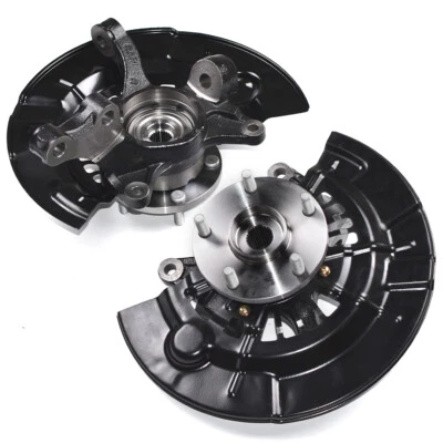 Pair Front Steering Knuckle & Wheel Hub Bearing for Toyota Camry 2007 2008-2011 - Image 1 of 4