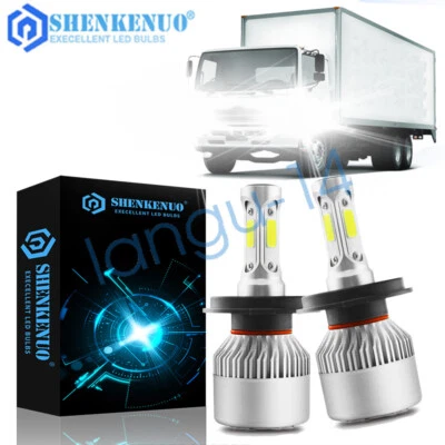 H4 9003 Kit Bombillas Faro LED 6000K Para Nissan UD 1800 2000 2300 2600 3300 Foto 1 de 4