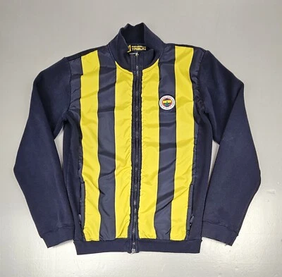 Fenerbahce Istanbul Sweatshirt Jacket Mens Small. Double-sided DHL Express. - Image 1 of 4